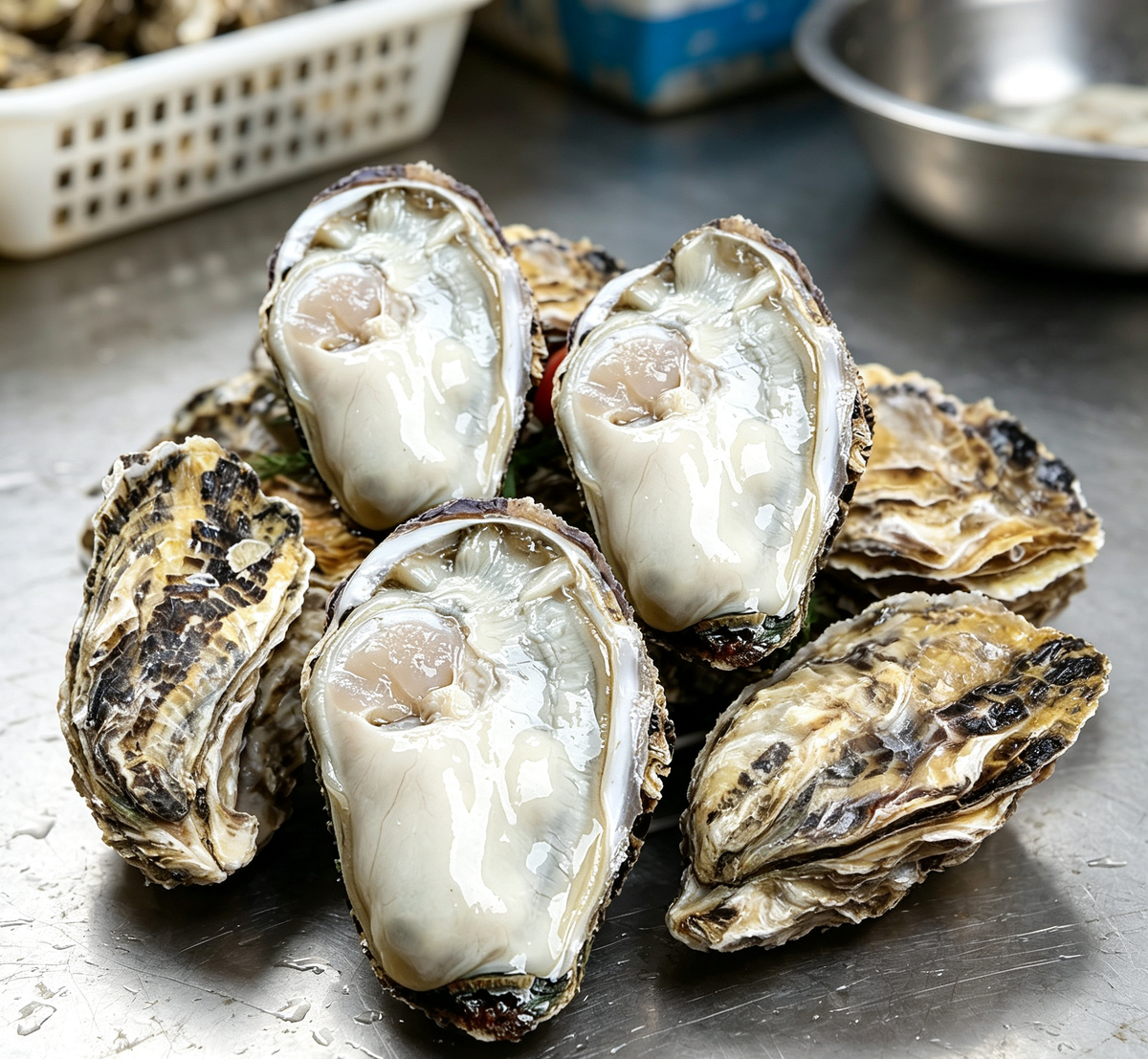 Fresh Raw Oysters