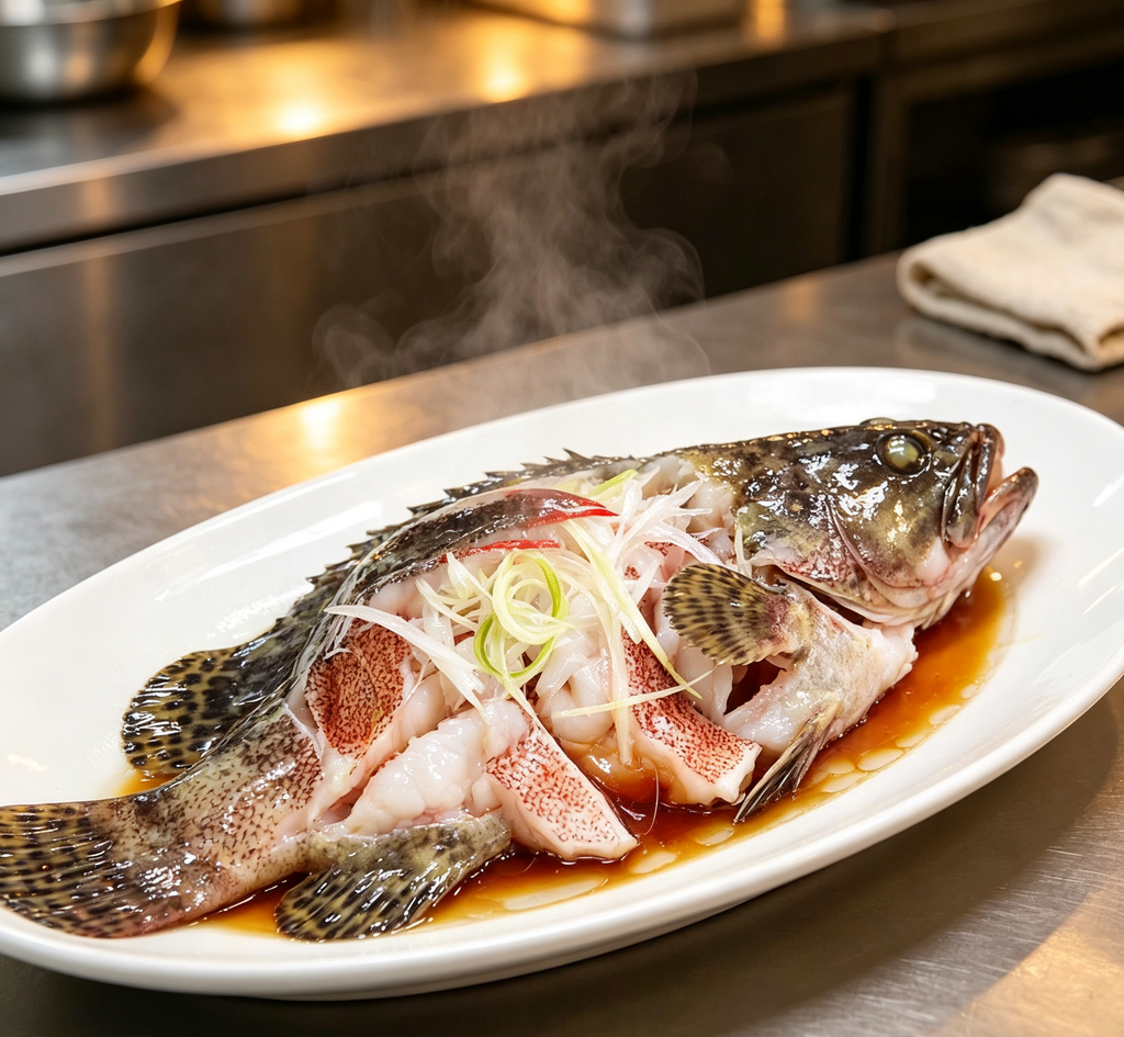 Steamed Whole Fish
