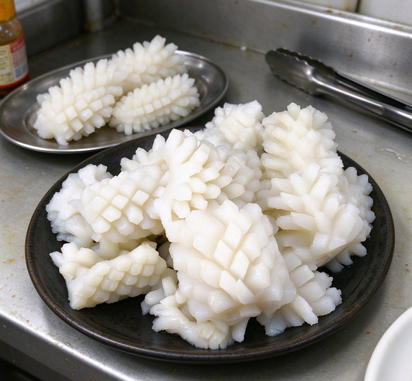 Marinated Squid Slices