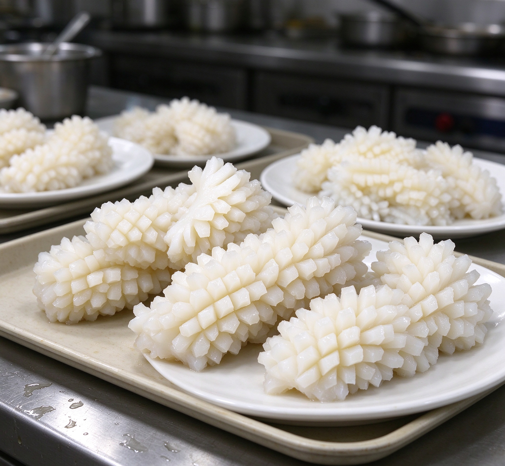 Marinated Squid Slices